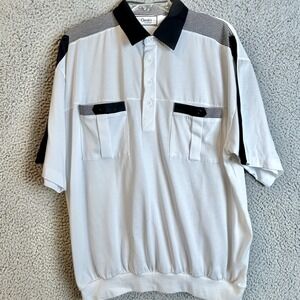 Men's Vintage Classics By Palmland Polo Shirt Size XL Preppy Old Money Sopranos
